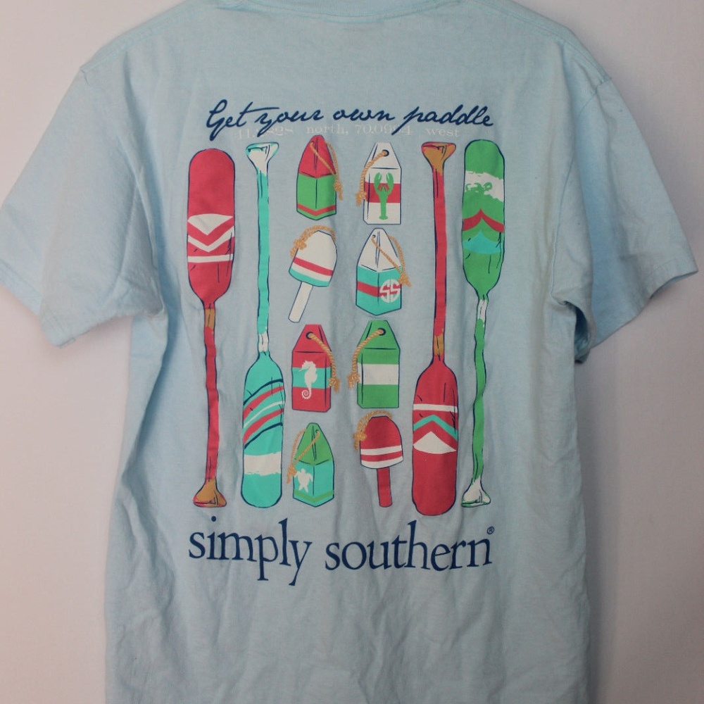 Simply Southern “Get Your Own Paddle” t-shirt SZ M